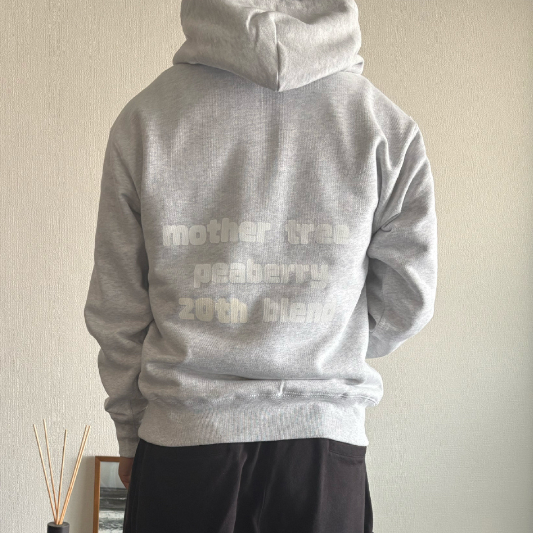L.G.B. グレー フリースパーカー フーデッドライトパーカー | レディース | 1枚 | 00216-MLH | 杢