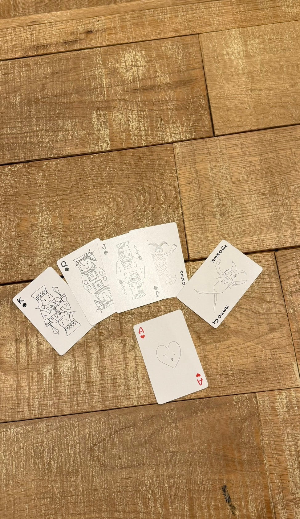 直筆おとぼけトランプ